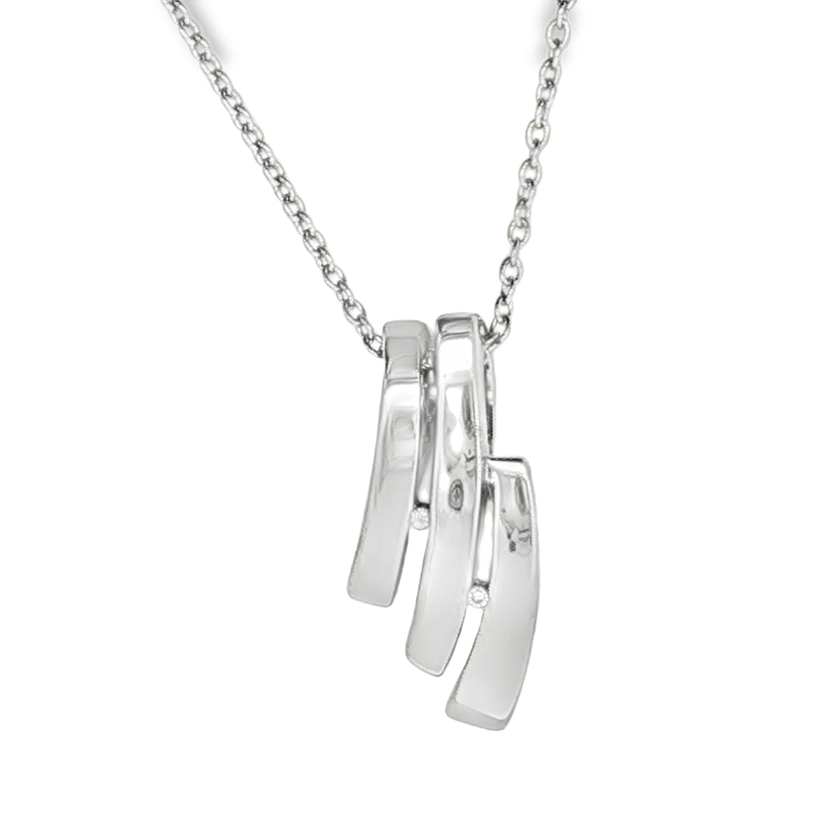 Diamonds Hidden Bail Pendant