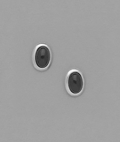 Surgical Stainless Steel Onyx Stud