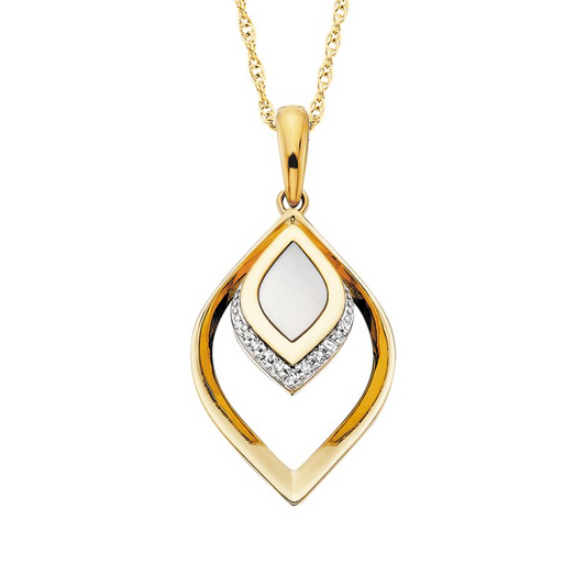 Mother Of Pearl Dangle Pendant