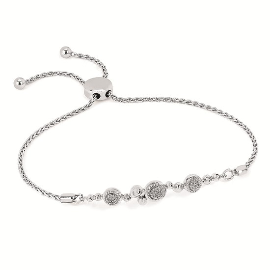 Silver Bracelets with Stone