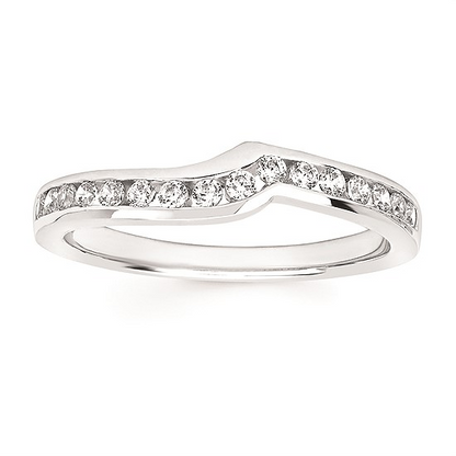 Diamond Wedding Bands  -  Women'