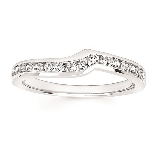 Diamond Wedding Bands  -  Women'