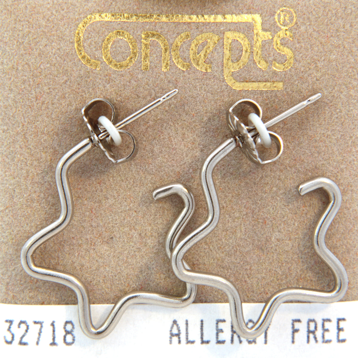 Surgical Stainless Steel Star Hoop