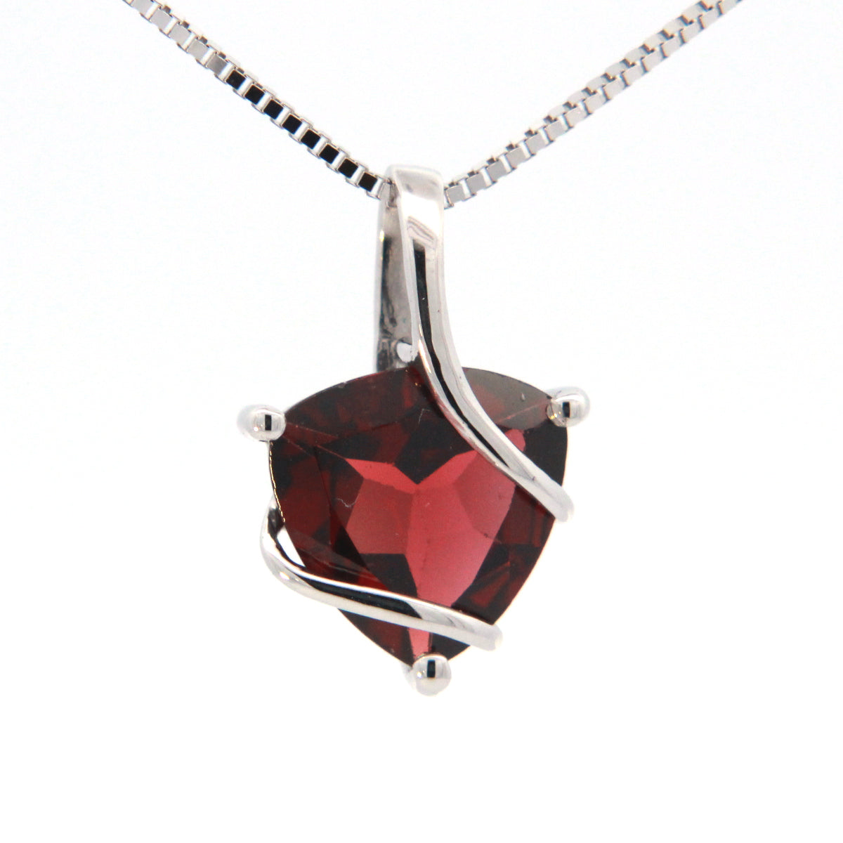 Trillian Garnet Drop Pendant