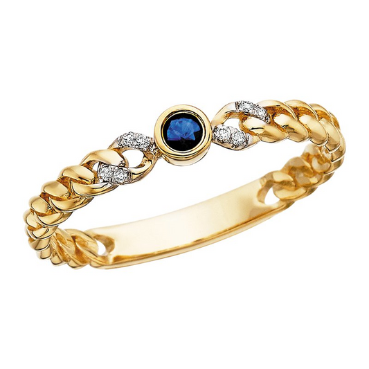 Sapphire Stackable Ring