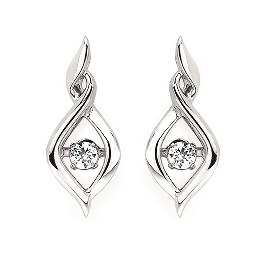 Shimmering Diamonds Diamonds Fashion Earrings
