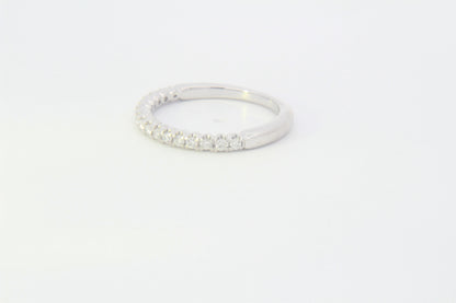 White Gold Anniversary Ring