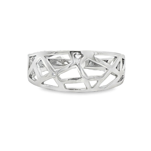 Silver Rings With Diamond