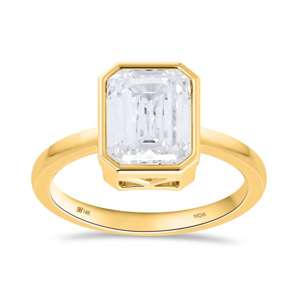 2.0 Cttw. Solitaire LAB Created