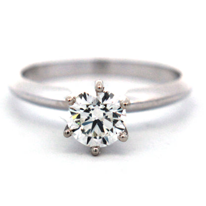 Round Diamond Solitaire Engagement Ring