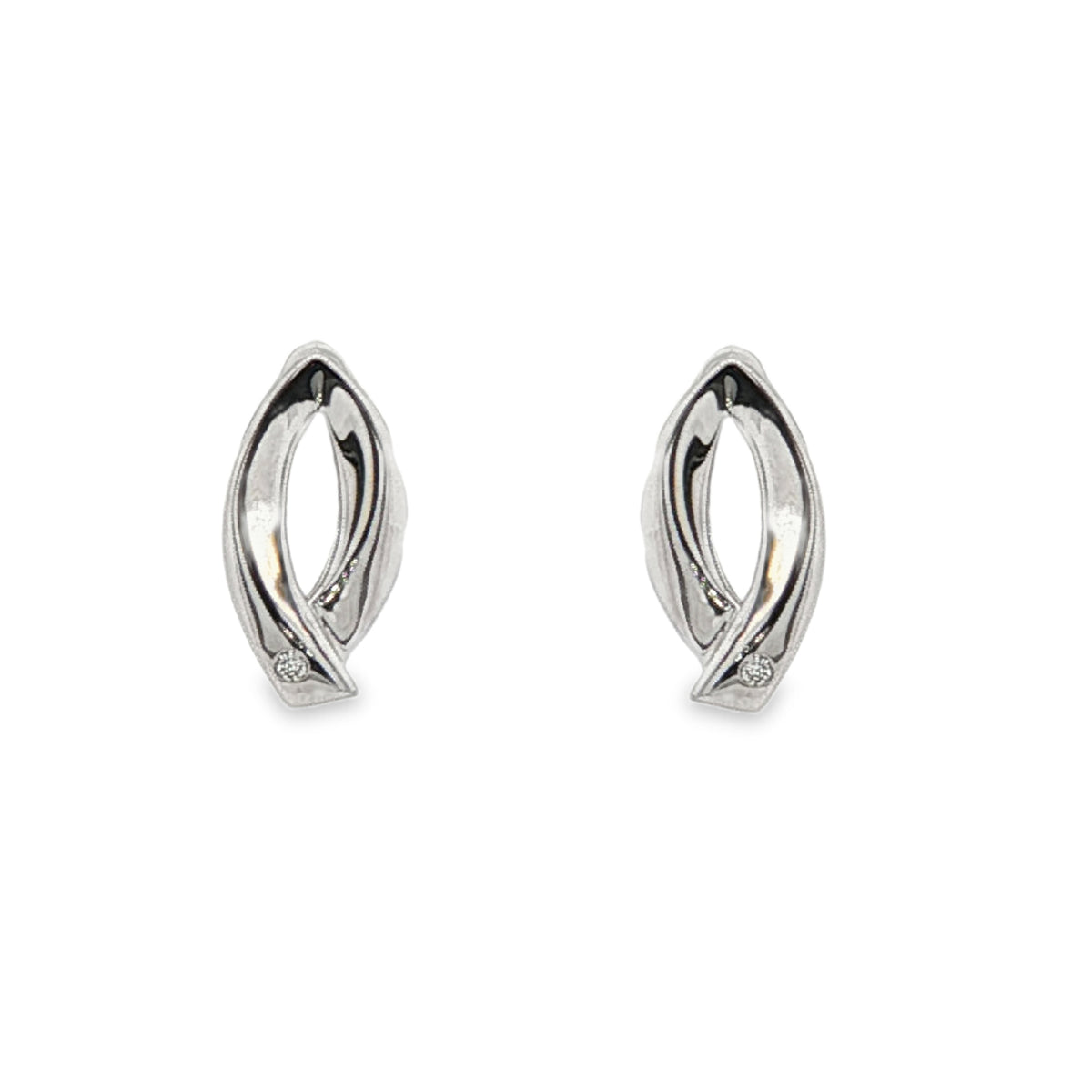 Round Brilliant Diamonds Stud Earrings