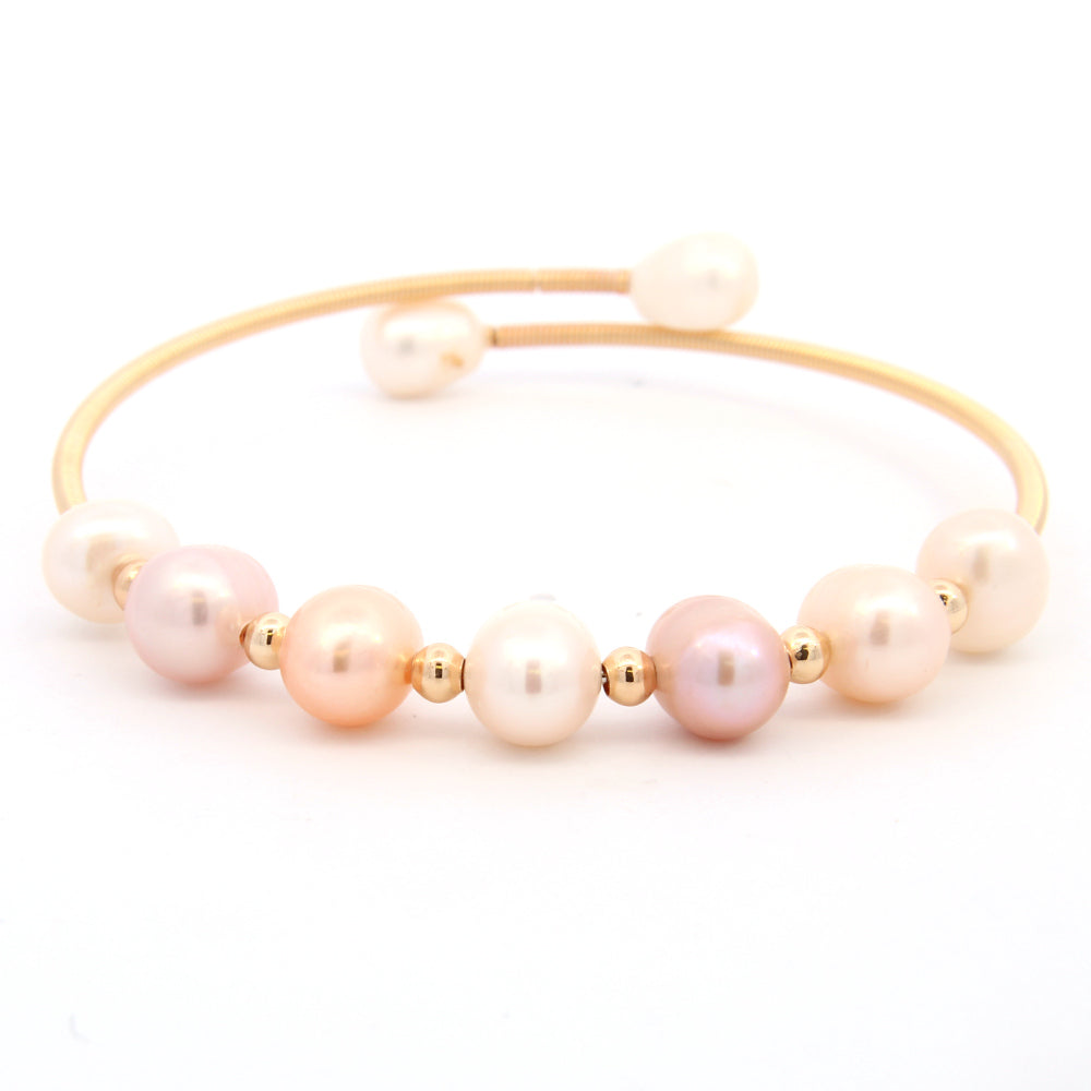 Pearls Wire Wrapped Bracelet