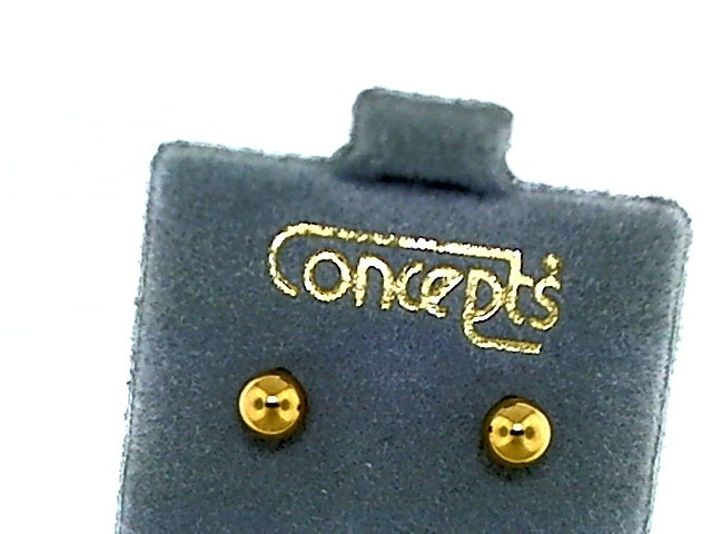 24K Plated Surgical Stainless Steel Ball Stud