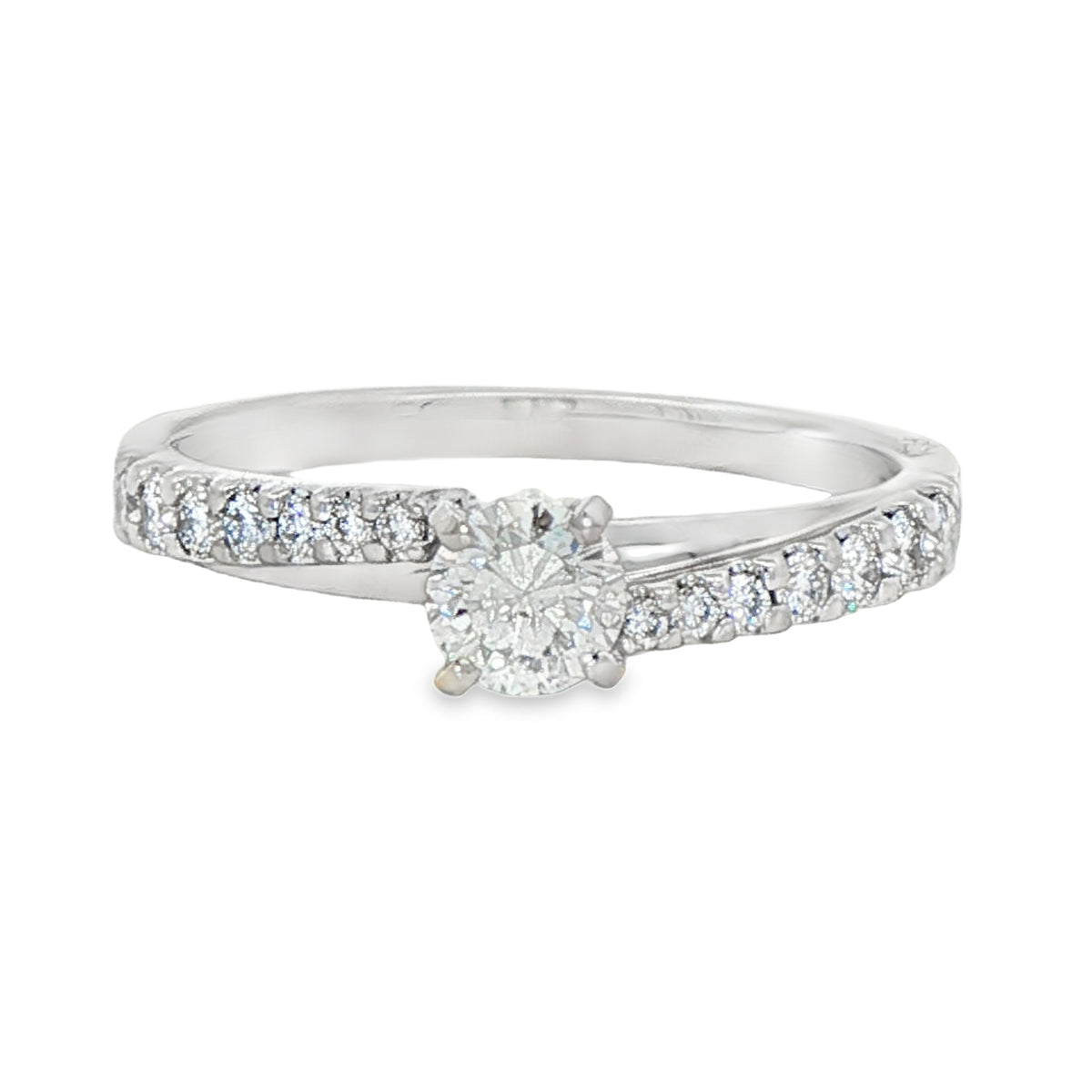 5/8 Cttw. Bypass Engagement Ring