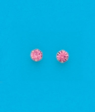 24K Gold Plated Surgical Stainless Steel October Stud