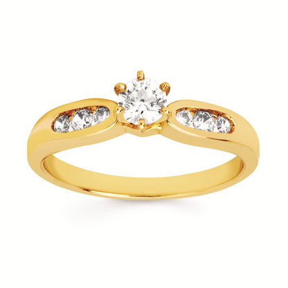 3/8 Cttw. Accented Bridal