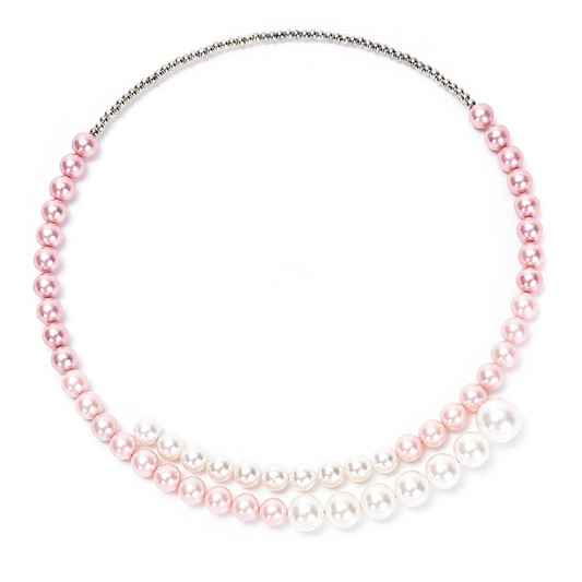 Pearls Coil Necklace