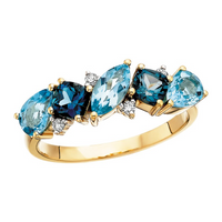 Topazes Fashion Ring