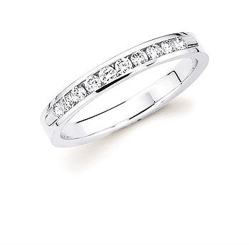 1/3cttw Classic Anniversary Ring in 14 Karat White Gold