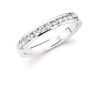 1/3cttw Classic Anniversary Ring in 14 Karat White Gold