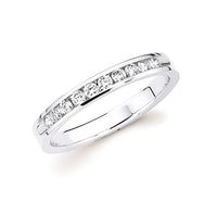 1/4cttw Classic Anniversary Ring in 14 Karat White Gold