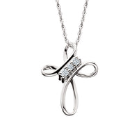 Diamonds Hidden Bail Pendant