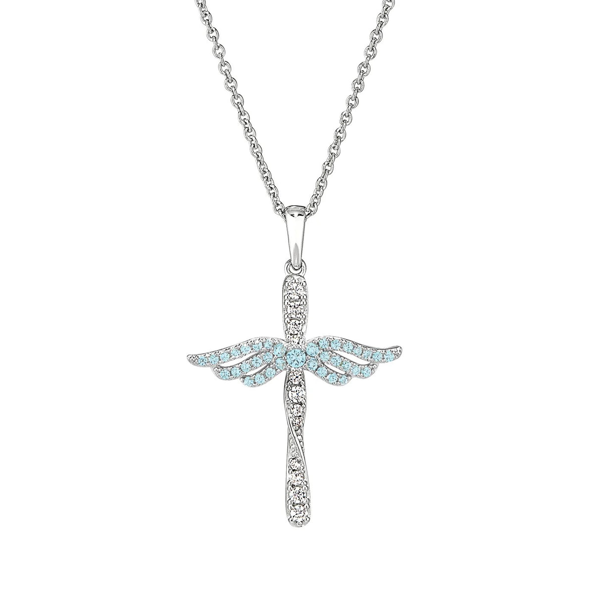 Cubic Zirconiums Dangle Pendant
