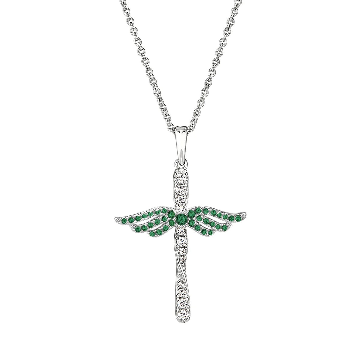 Cubic Zirconiums Dangle Pendant