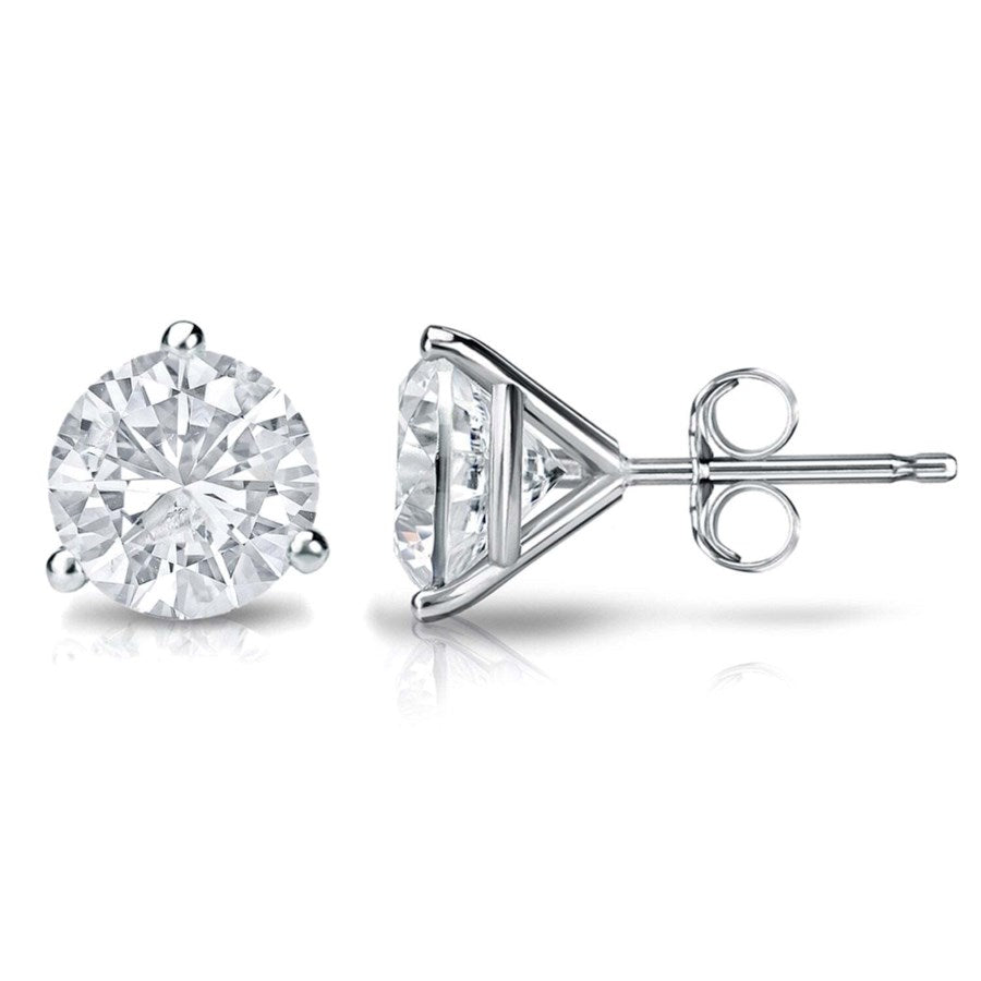 1.0 Cttw. Martini Earrings