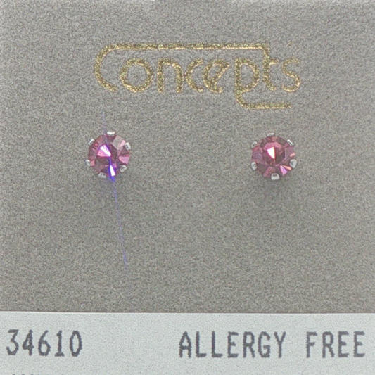 Surgical Stainless Steel October Stud