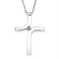 Bypass Cross Pendant