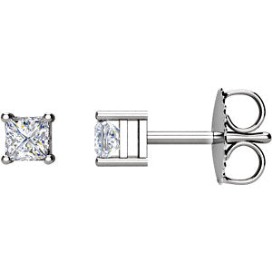 1.0 Cttw. Basket Earrings