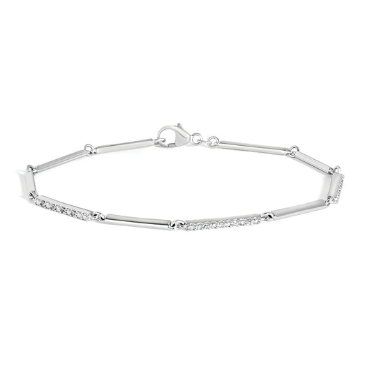 Round Diamonds Fashion Bracelet