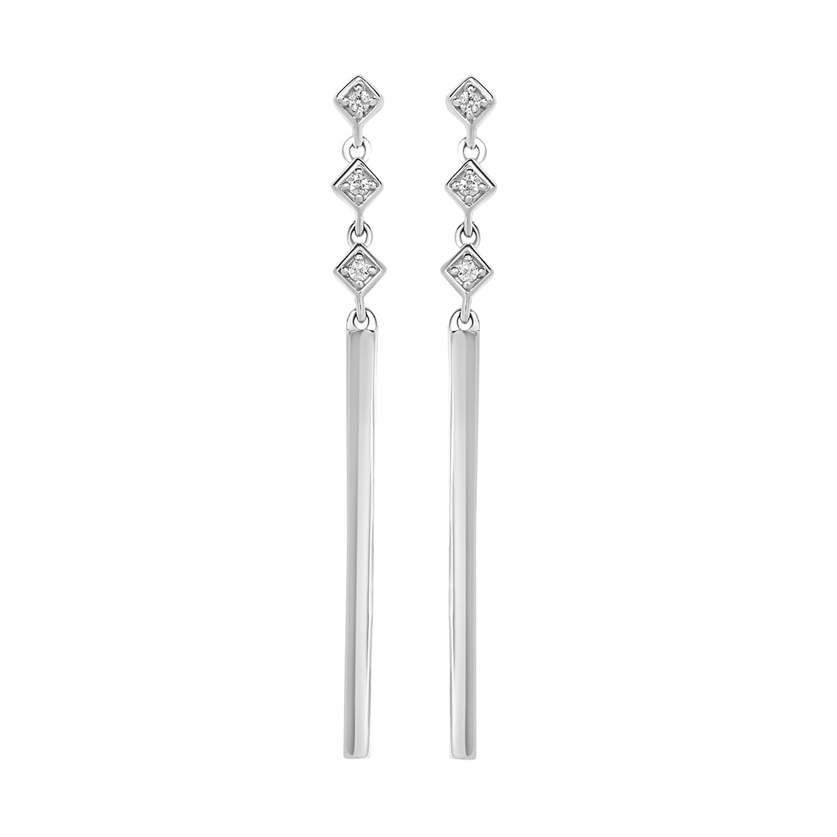 Round Diamonds Stud Earrings