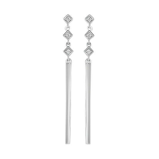 Round Diamonds Stud Earrings