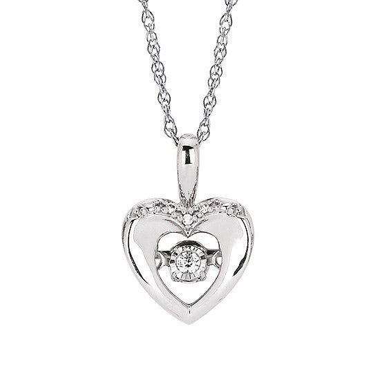 Shimmering Diamonds Diamonds Dangle Pendant