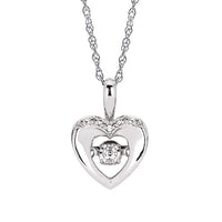 Shimmering Diamonds Diamonds Dangle Pendant