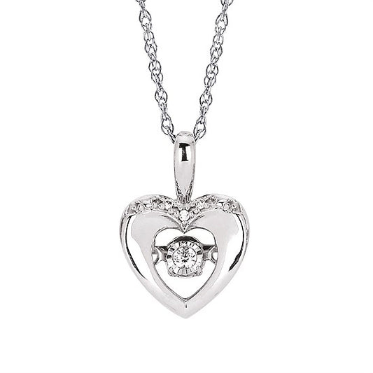 Shimmering Diamonds Diamonds Dangle Pendant