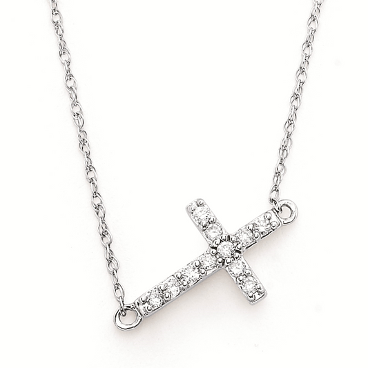 Attached Cross Pendant