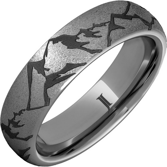 Alternative Metal Wedding Band