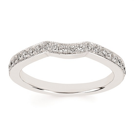 Diamond Wedding Bands  -  Women'