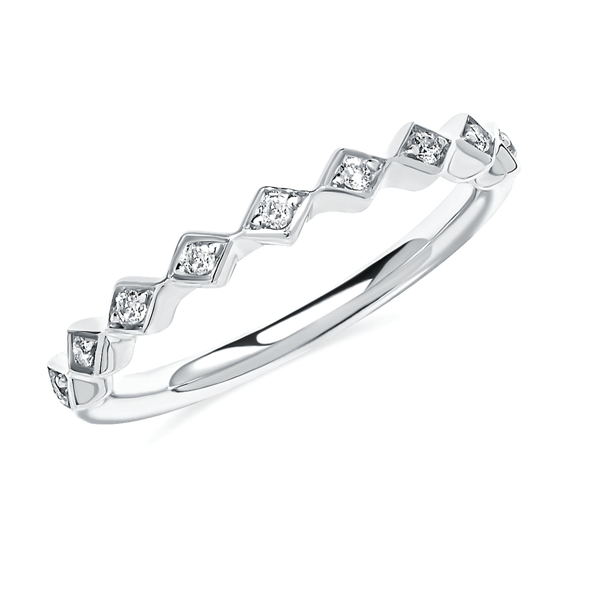 PureRadiance Diamonds Stackable Ring