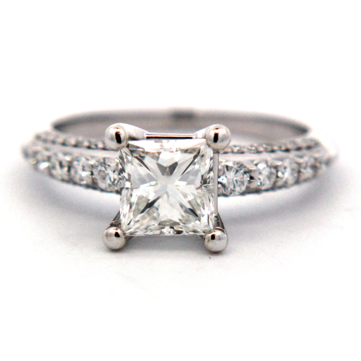 1-3/4 Cttw. Vintage Inspired Engagement Ring