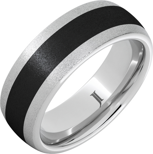 Serinium Black Ceramic Inlay and Stone Finish