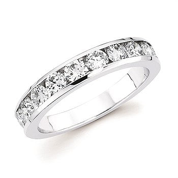 14 Karat White Gold Anniversary