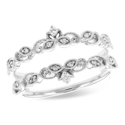 Diamond Wedding Bands  -  Women'
