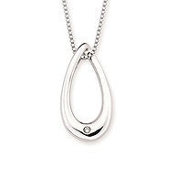 Diva pendant pear drop