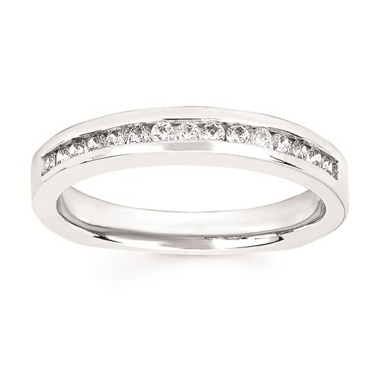 Diamond Wedding Bands  -  Women'