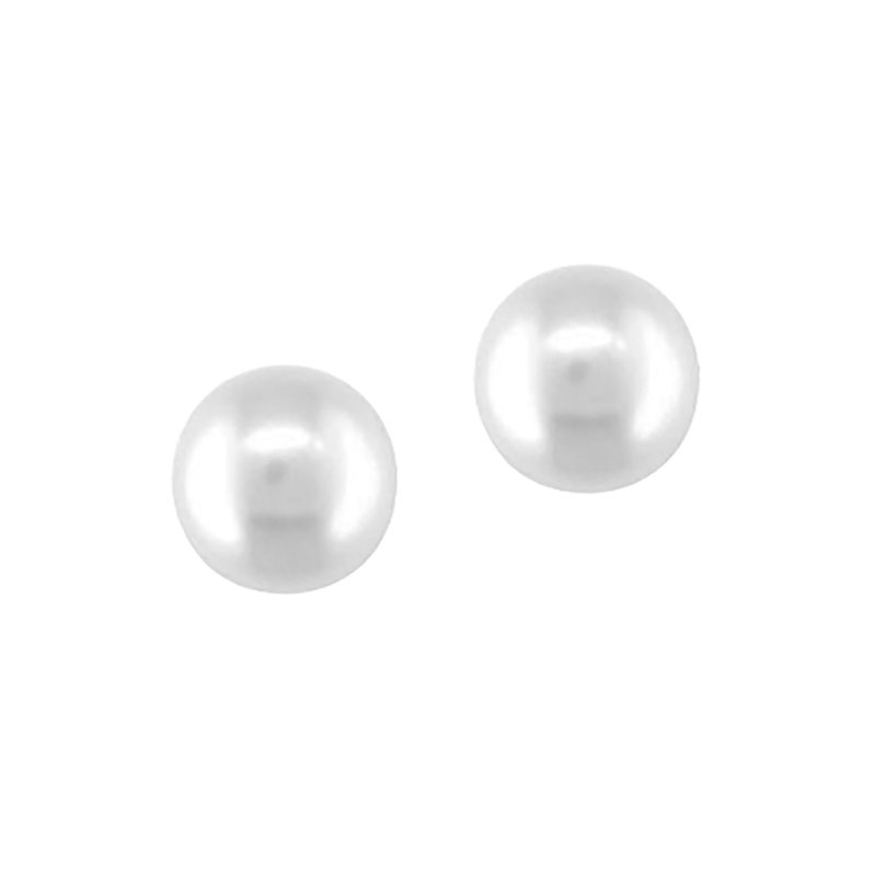 6mm Pearls Stud Earrings