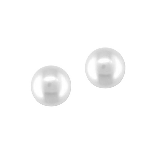 8mm Pearls Stud Earrings